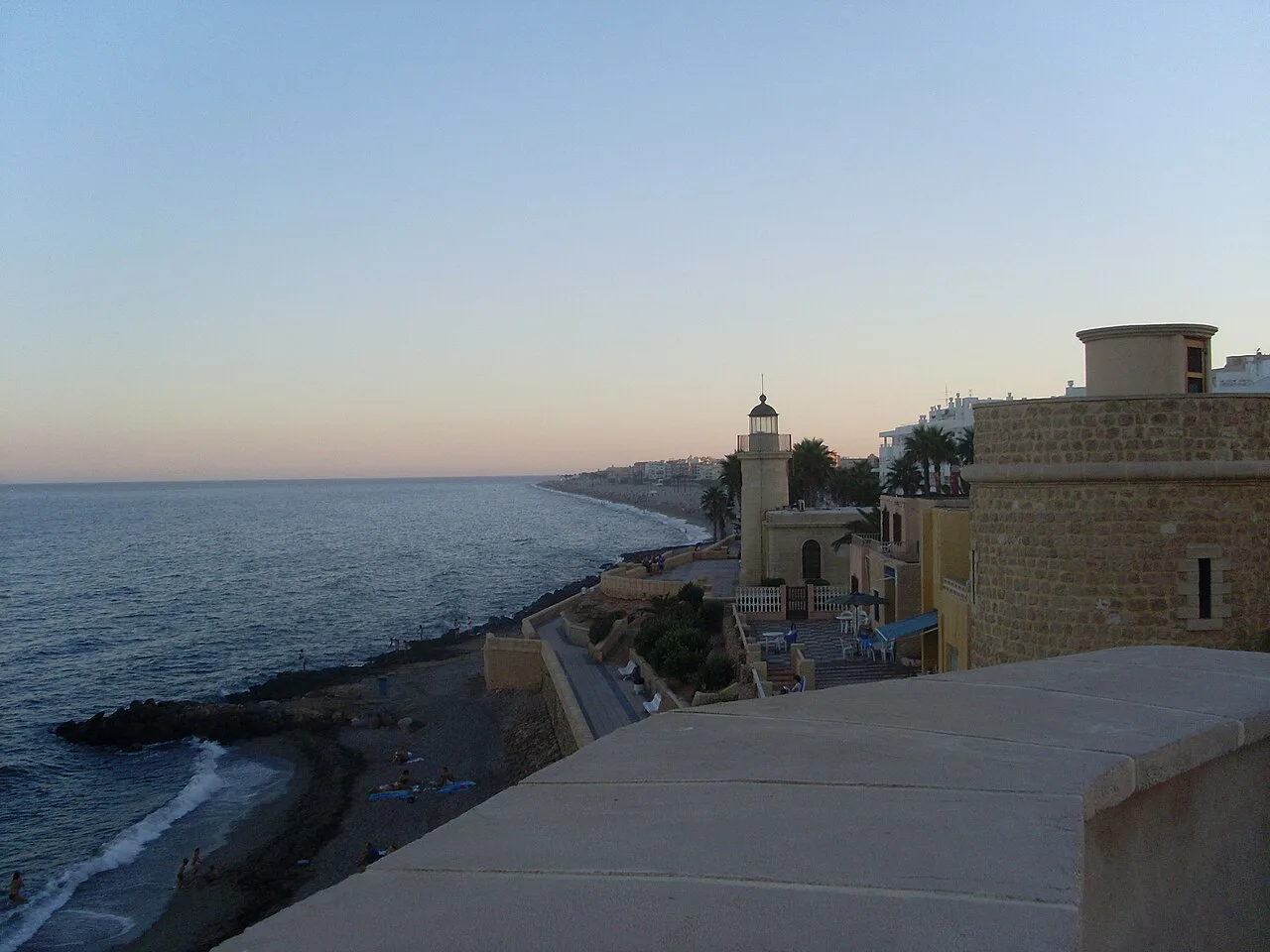 Castillo de Santa Ana, Roquetas de Mar, España, Almería