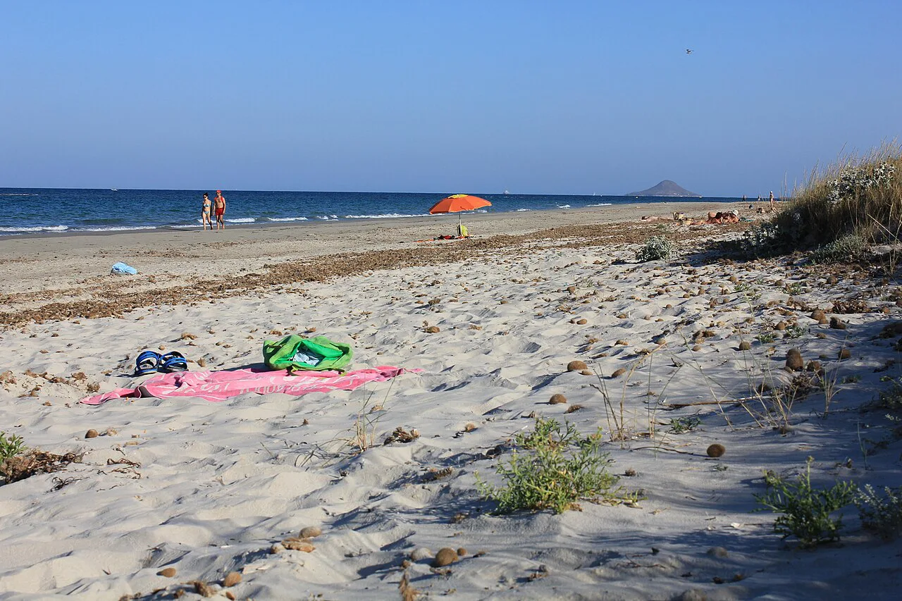 Beach outside San Pedro del Pinatar, Murcia