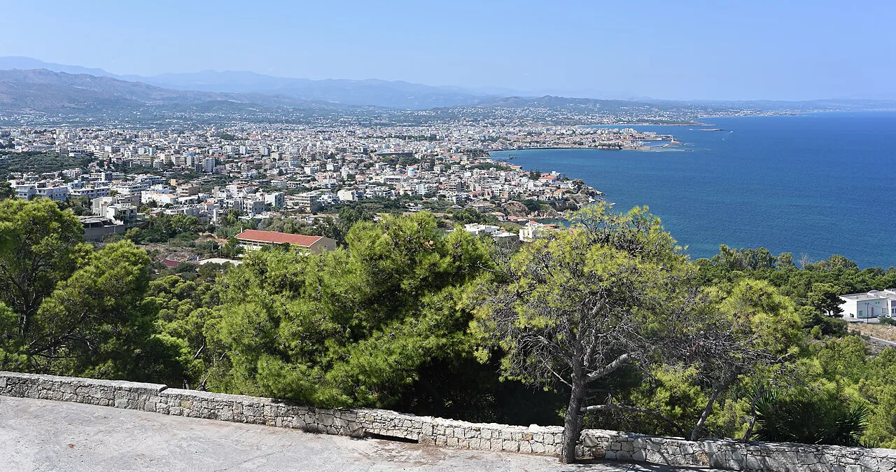 Chania from Akrotiri