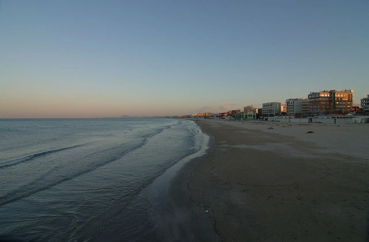 Senigallia-spiaggia, Ancona