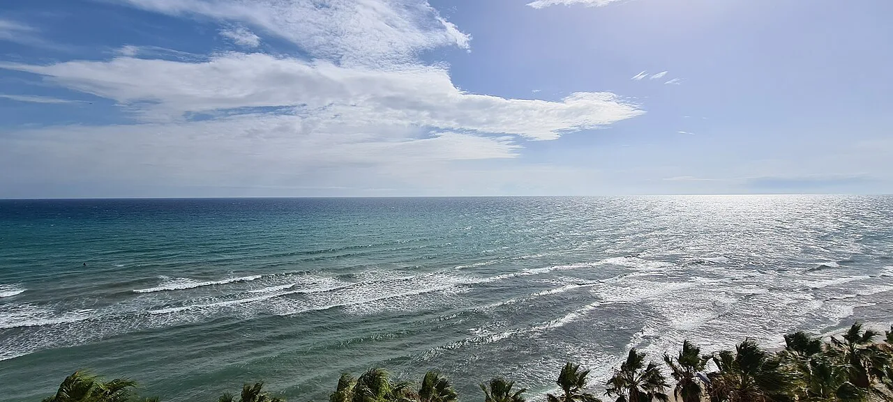 Sea at Sitges, Spain