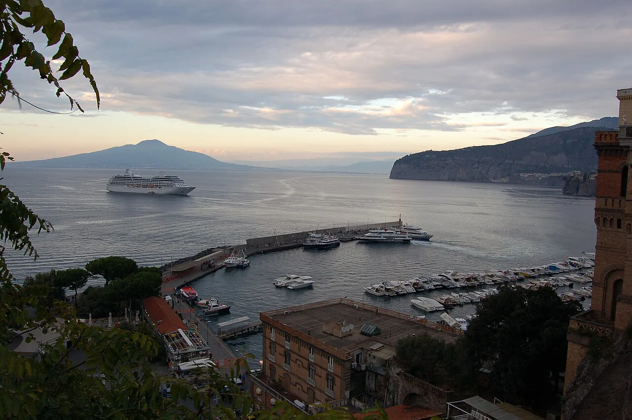 Sorrento Marina Grande sunset