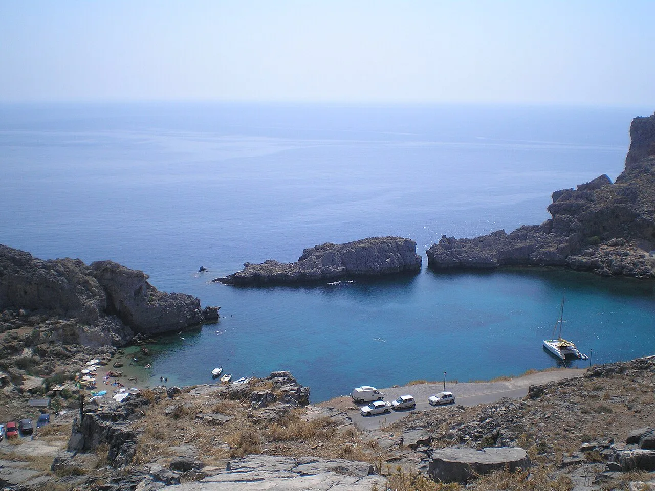 Lindos-Bahía de San Pablo-St. Paul's Bay, Rhodes