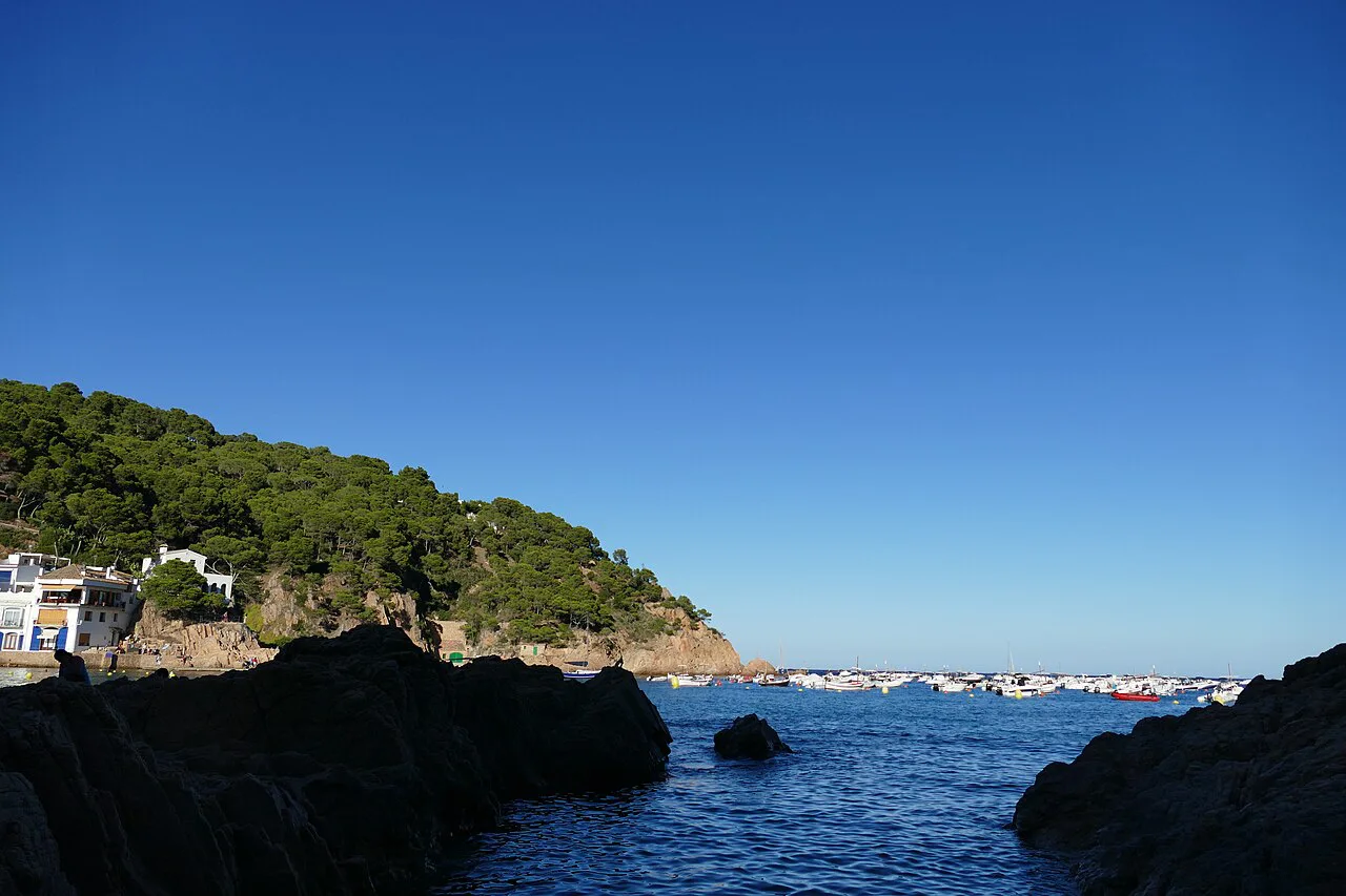 Beach in Tamariu, Girona