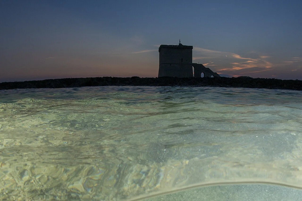 Torre Lapillo al tramonto, Lecce
