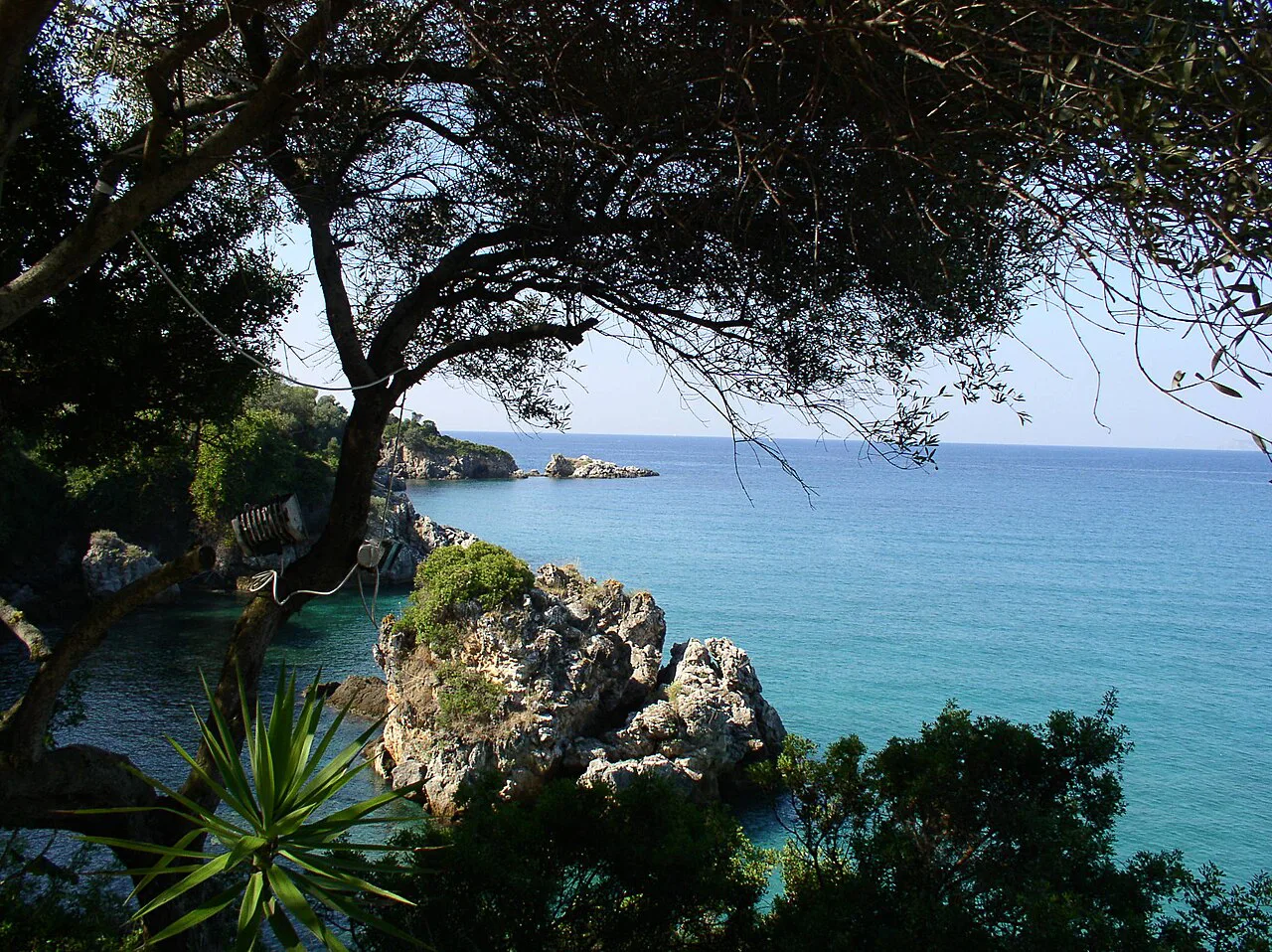 Bay north from Parga