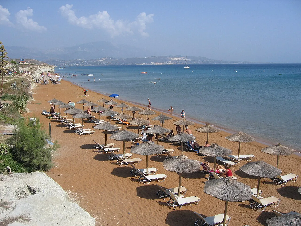 Xi Beach Shade Kefalonia